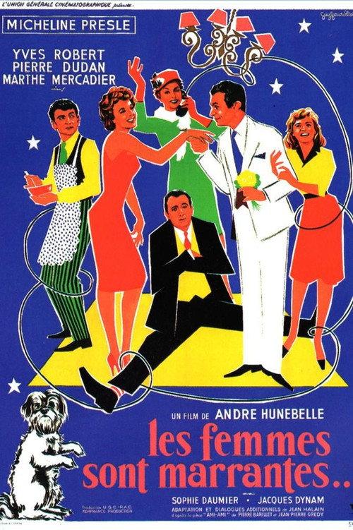 Women Are Talkative 1958 official movie poster