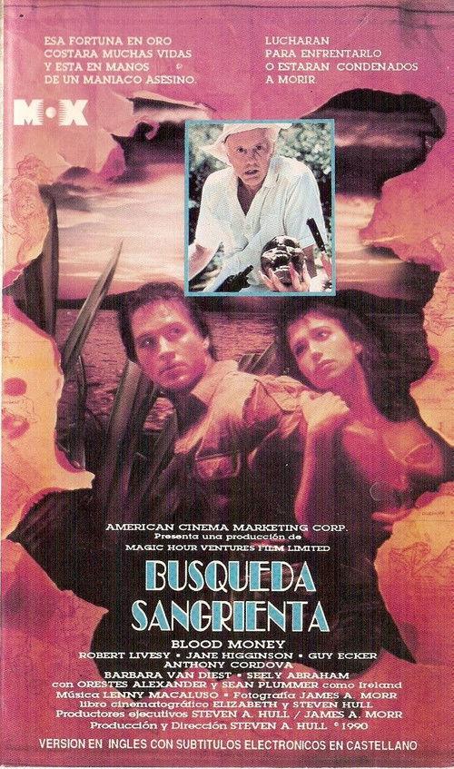 Dinero Sangre 1986 official movie poster