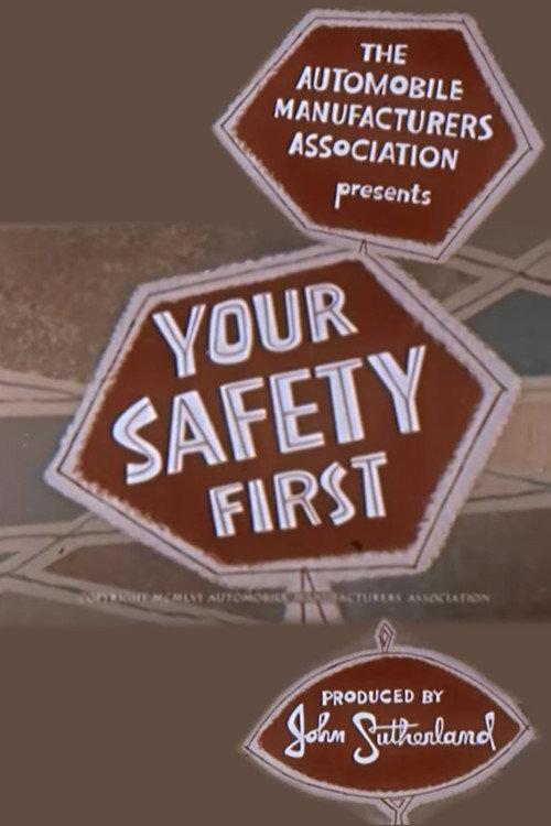 Your Safety First 1956 official movie poster