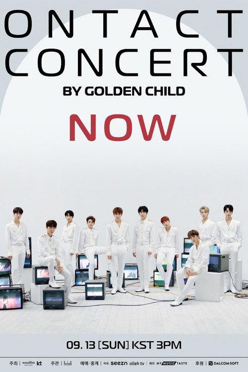 GOLDEN CHILD ONTACT CONCERT - NOW 2020 official movie poster