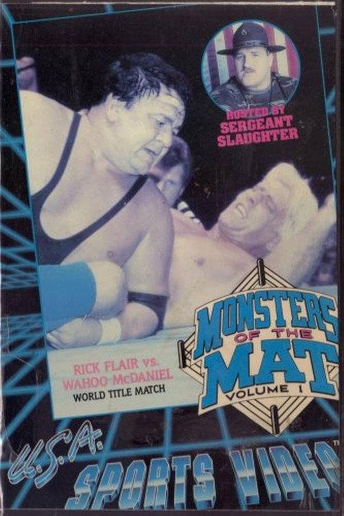 AWA Monsters of the Mat: volume 1 1986 official movie poster