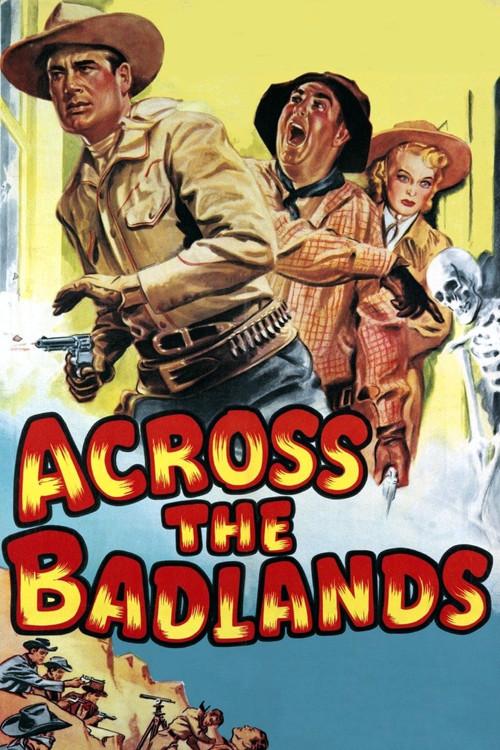 Across the Badlands 1950 official movie poster