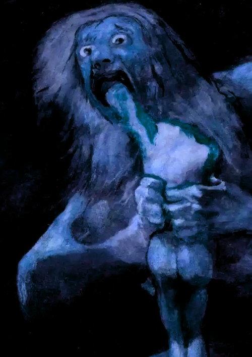 Saturn Devouring His Daughter 2023 official movie poster