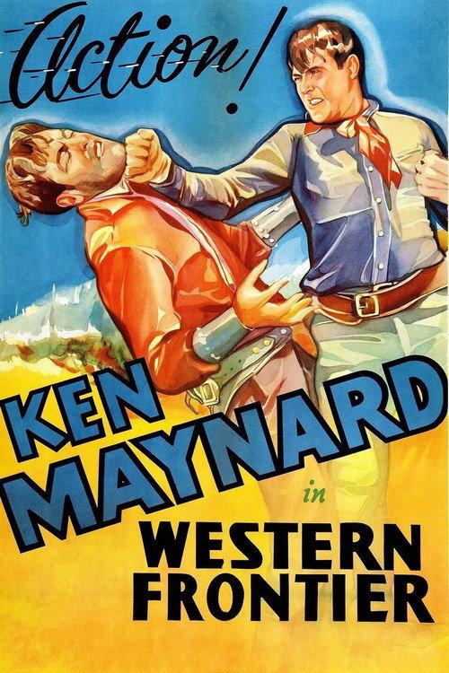 Western Frontier 1935 official movie poster