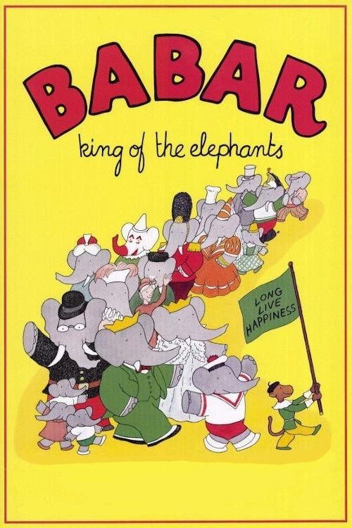 Babar: King of the Elephants 1999 official movie poster