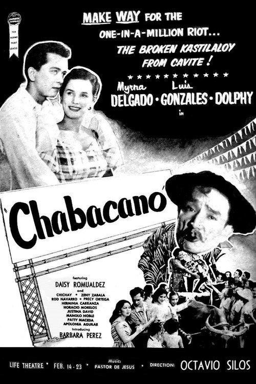 Chabacano 1956 official movie poster