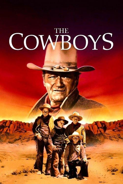 The Cowboys 1972 official movie poster