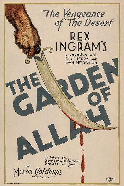 The Garden of Allah 1927 official movie poster