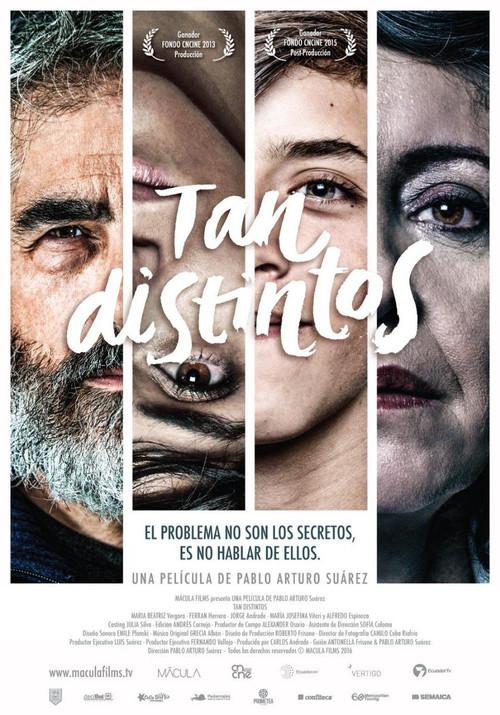 Tan distintos 2016 official movie poster