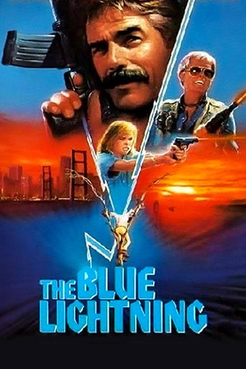 The Blue Lightning 1986 official movie poster