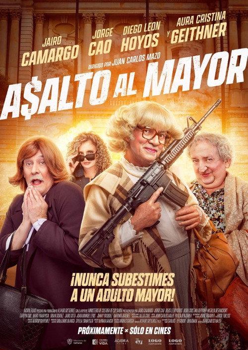 Asalto al mayor 2024 official movie poster