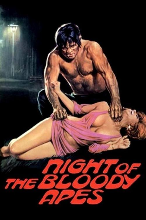 Night of the Bloody Apes 1969 official movie poster