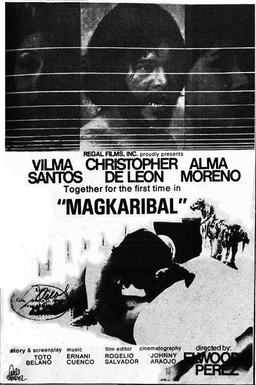 Magkaribal 1979 official movie poster