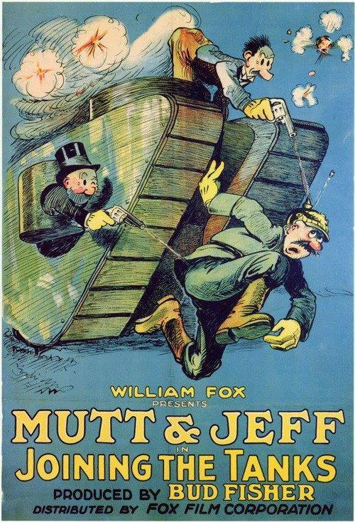 Joining the Tanks 1918 official movie poster