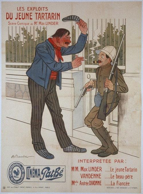 The Adventures of Tartarin the Younger 1910 official movie poster