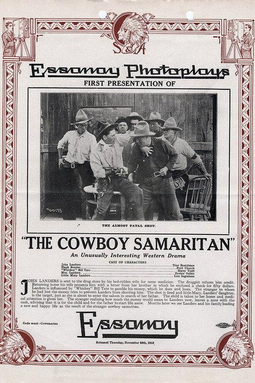 The Cowboy Samaritan 1913 official movie poster