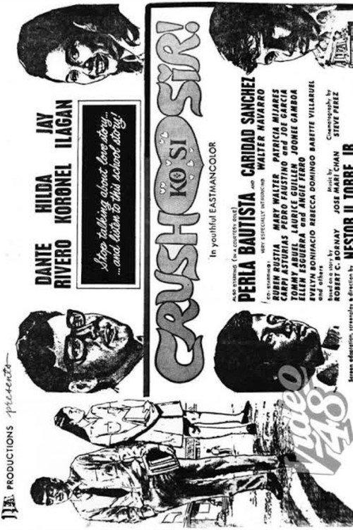 Crush Ko Si Sir 1971 official movie poster