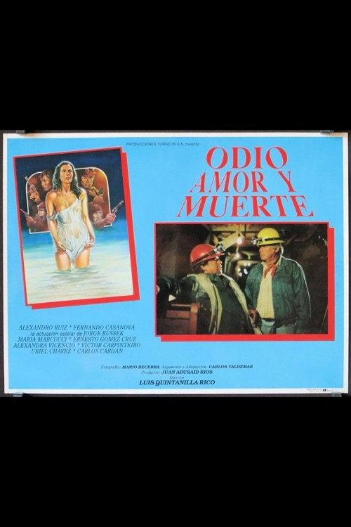 Odio, amor y muerte 1993 official movie poster