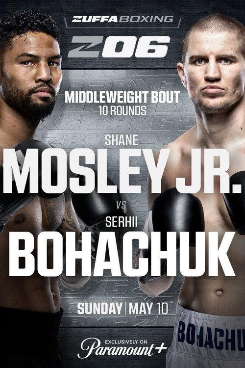 Shane Mosley Jr. vs. Serhii Bohachuk 2026 official movie poster