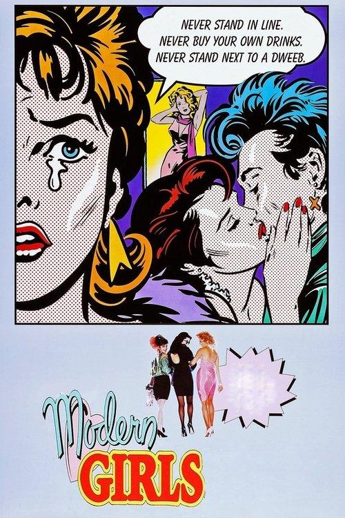 Modern Girls 1986 official movie poster