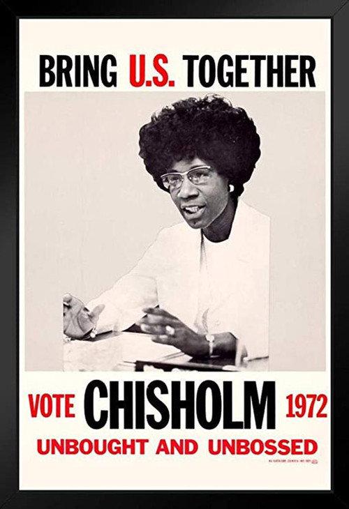 Shirley Chisholm for President 1972 official movie poster