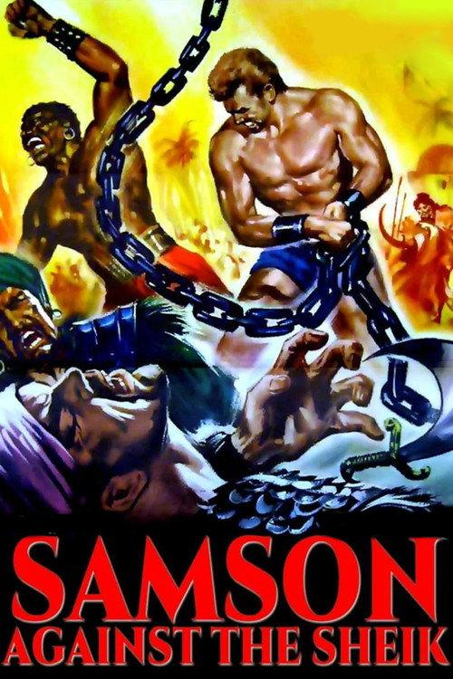 Samson Against the Sheik 1962 official movie poster