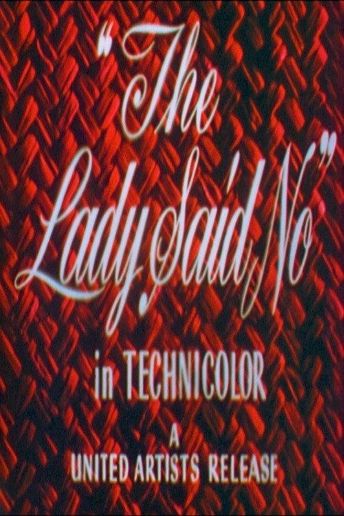 The Lady Said No 1946 official movie poster