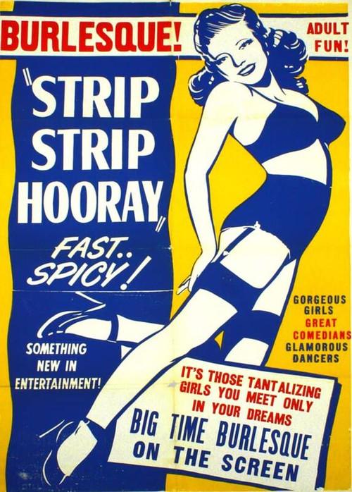 Strip Strip Hooray 1950 official movie poster