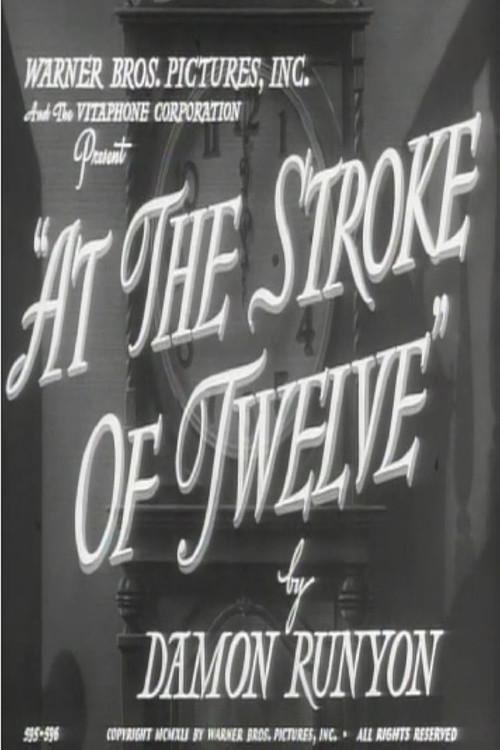 At the Stroke of Twelve 1941 official movie poster