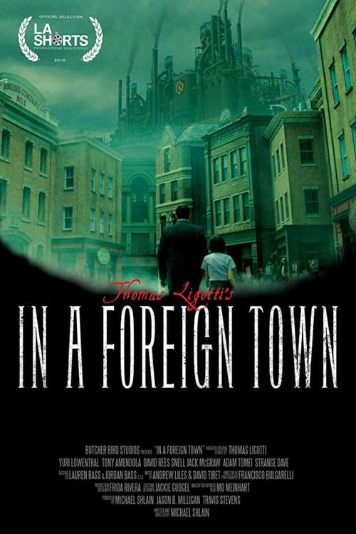 In a Foreign Town 2018 official movie poster