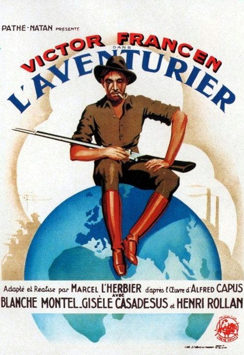 The Adventurer 1934 official movie poster
