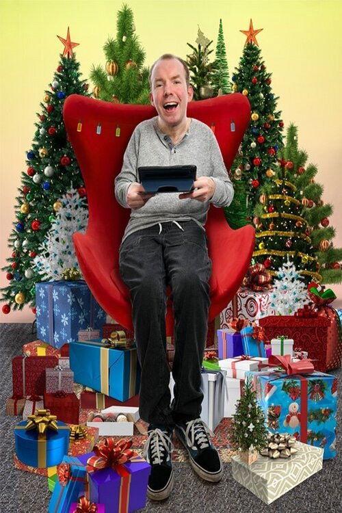 Christmas Comedy Club with Lost Voice Guy 2021 official movie poster