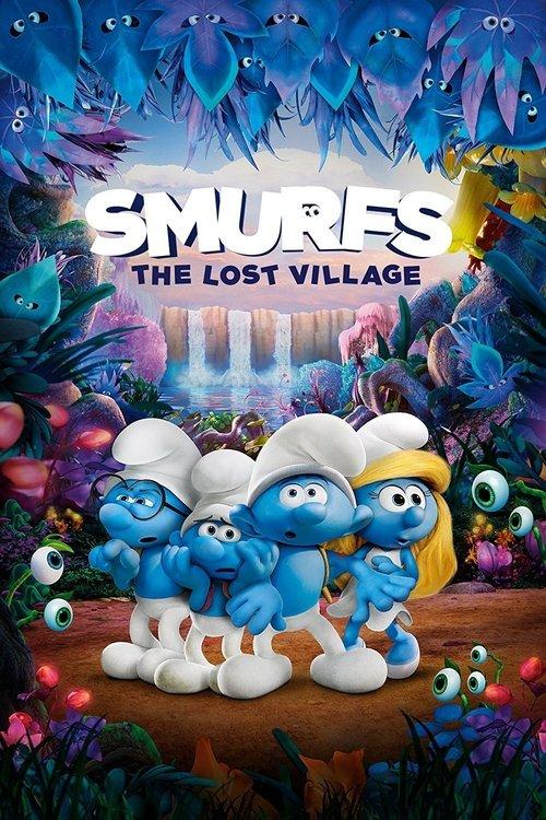 Smurfs: The Lost Village 2017 official movie poster
