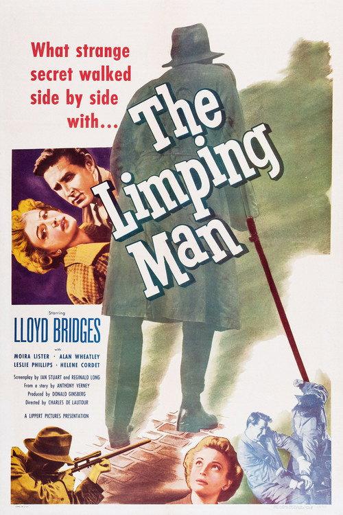 The Limping Man 1953 official movie poster