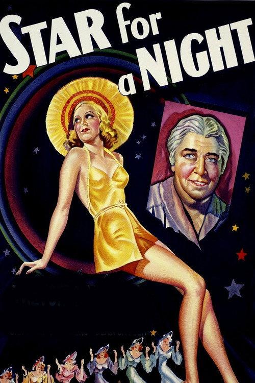 Star for a Night 1936 official movie poster