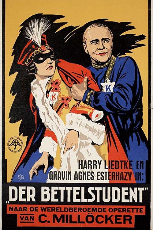 Der Bettelstudent 1927 official movie poster