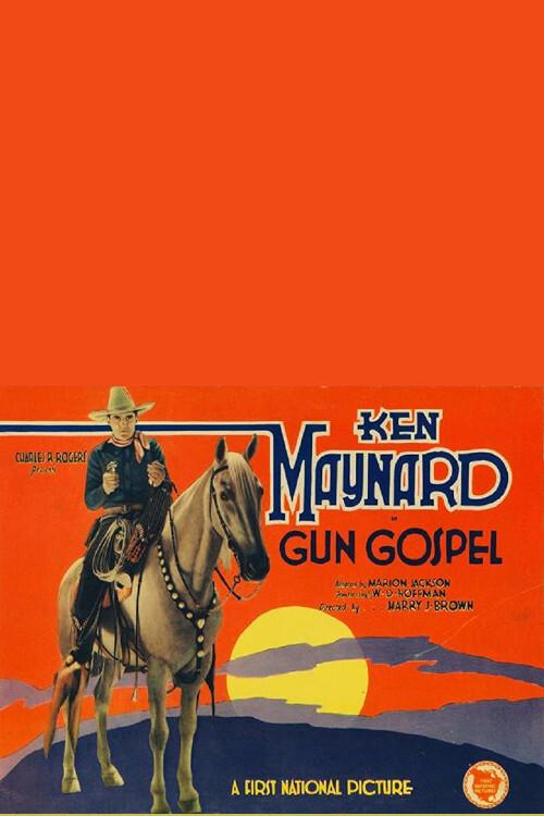 Gun Gospel 1927 official movie poster
