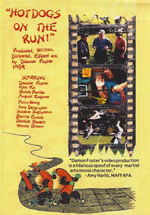 Hot Dogs on the Run 1990 official movie poster