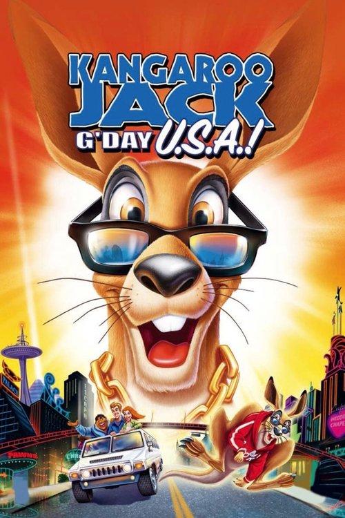 Kangaroo Jack: G'Day, U.S.A.! 2004 official movie poster