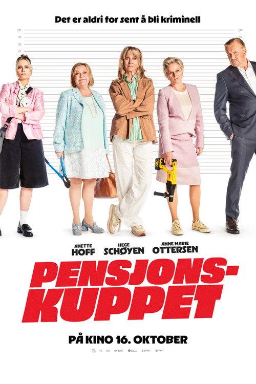 The Pension Heist 2026 official movie poster