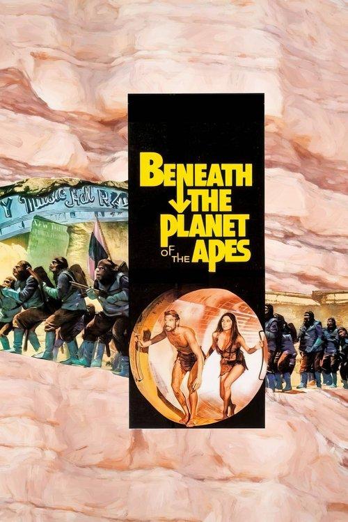 Beneath the Planet of the Apes 1970 official movie poster
