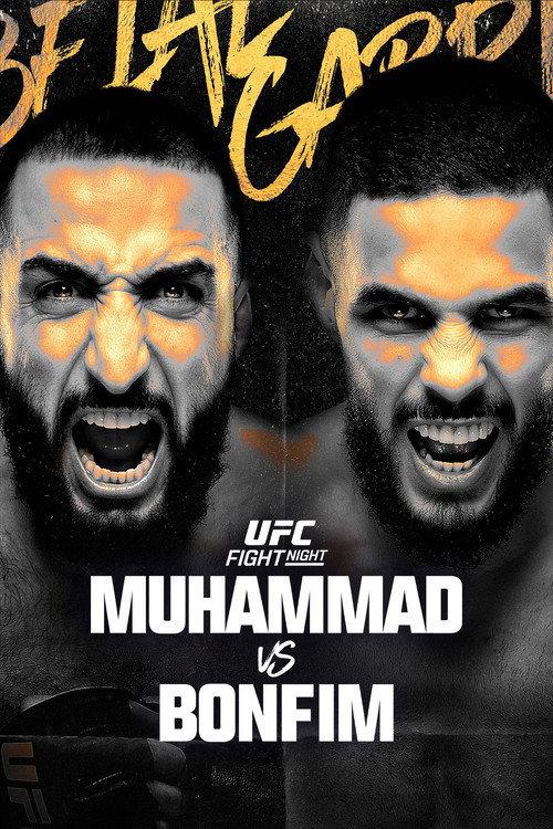 UFC Fight Night 278: Muhammad vs. Bonfim 2026 official movie poster