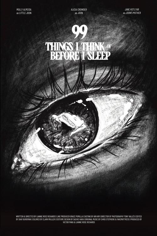 99 Things I Think of Before I Sleep 2024 official movie poster