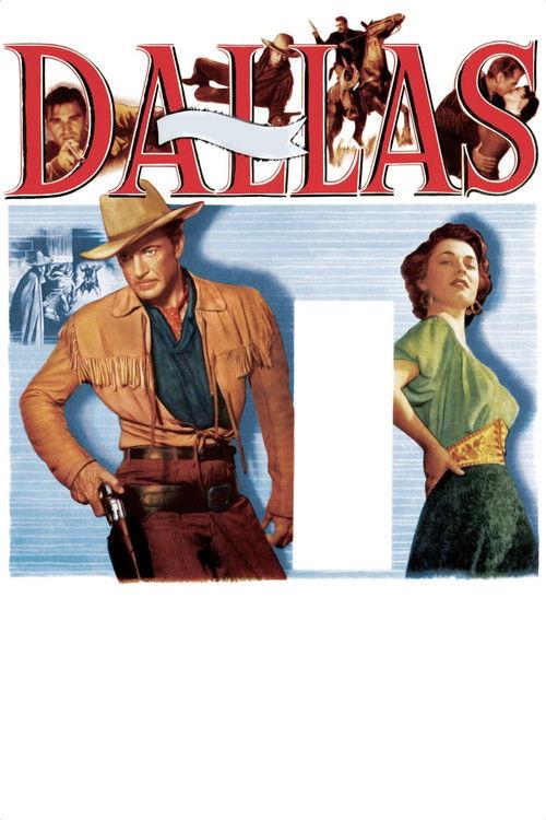 Dallas 1950 official movie poster