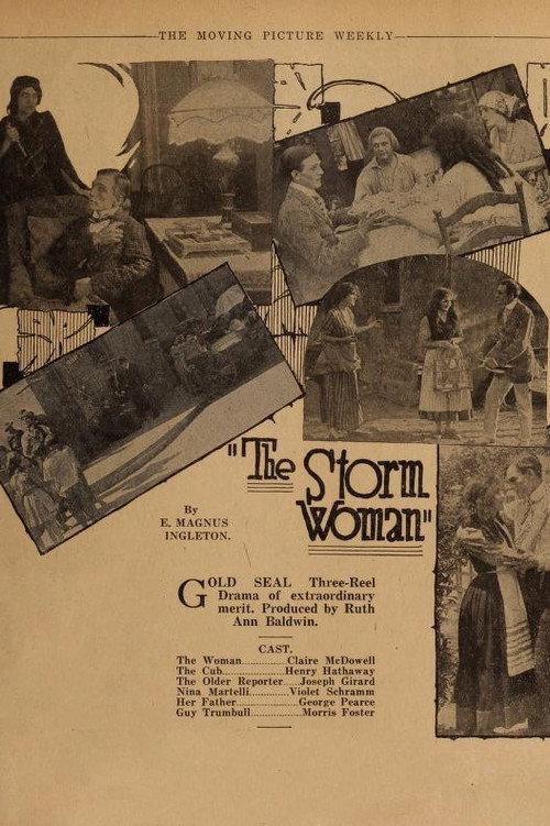 The Storm Woman 1917 official movie poster