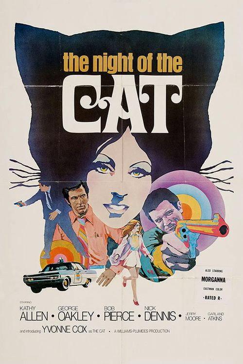 The Night of the Cat 1973 official movie poster