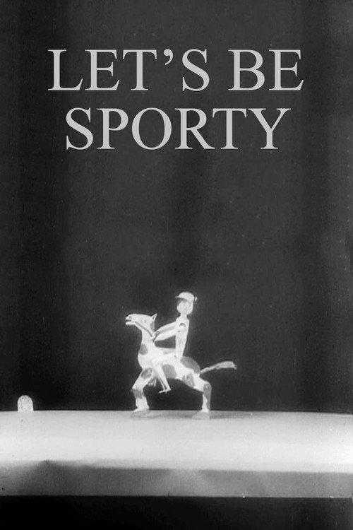 Let's Be Sporty 1909 official movie poster