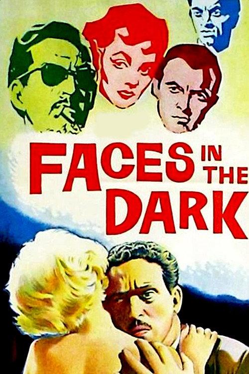 Faces in the Dark 1960 official movie poster