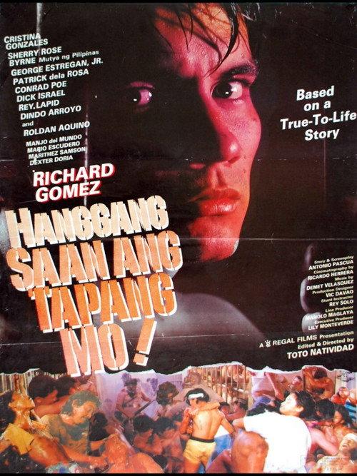 Hanggang Saan Ang Tapang Mo 1990 official movie poster