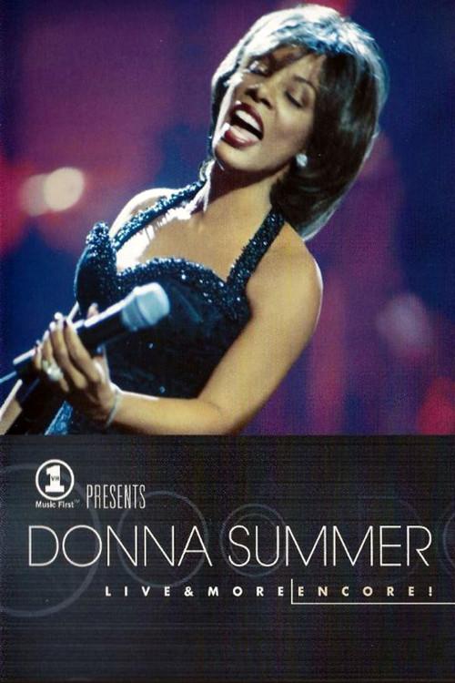 Donna Summer - Live and More Encore! 1999 official movie poster